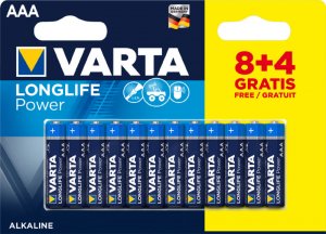 Blister 8+4 pile Stilo (AAA-LR3) Varta