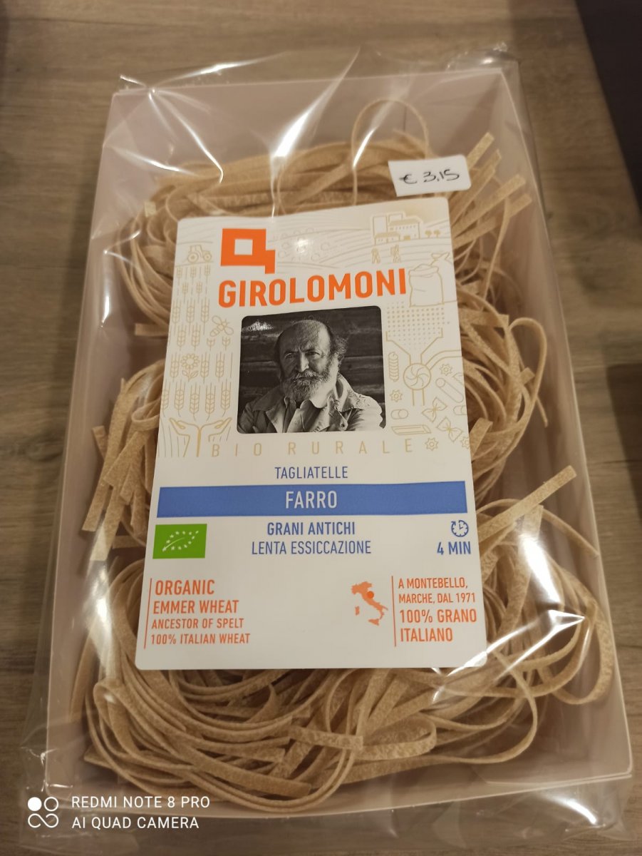 Tagliatelle al farro bio Girolomoni Pasta secca al farro bio