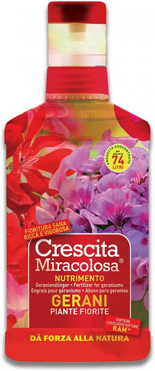 CONCIME LIQUIDO CRESCITA MIRACOLOSA GERANEI ML.750 BLUMEN