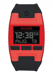 NIXON  Comp , 38 mm, Red / Black