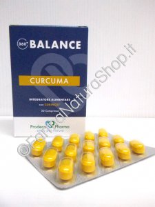 360 BALANCE CURCUMA 30 cpr - Prodeco Pharma