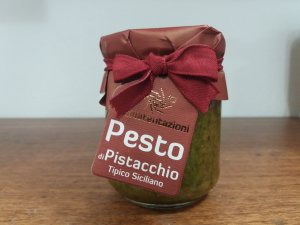 pesto pistacchio siciliano salato 180 gr