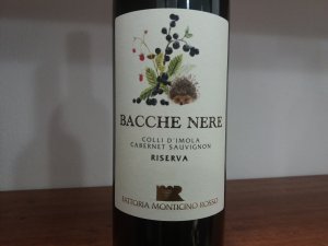 Fattoria Monticino Rosso cabernet sauvignon riserva bacche nere