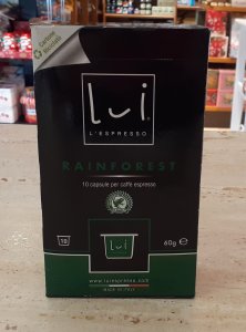 Capsule caffè Lui L'espresso Rainforest