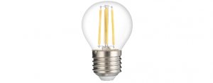 LAMPADINA LED FILAMENT MINI GOCCIA E27 4W LUCE NATURALE 4000°K