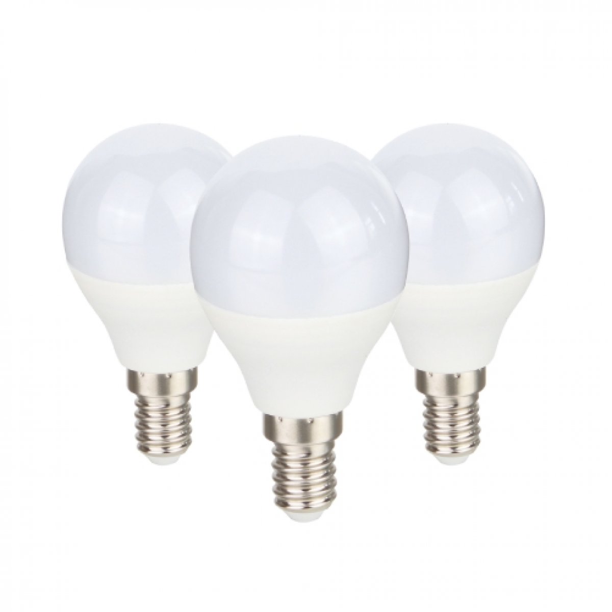 KIT 3 LAMPADINE LED MINI GOCCIA E14 9W LUCE CALDA 3000°K 