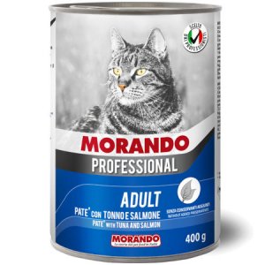 Morando Professional Pate’ Gatto - Tonno & Salmone 400gr