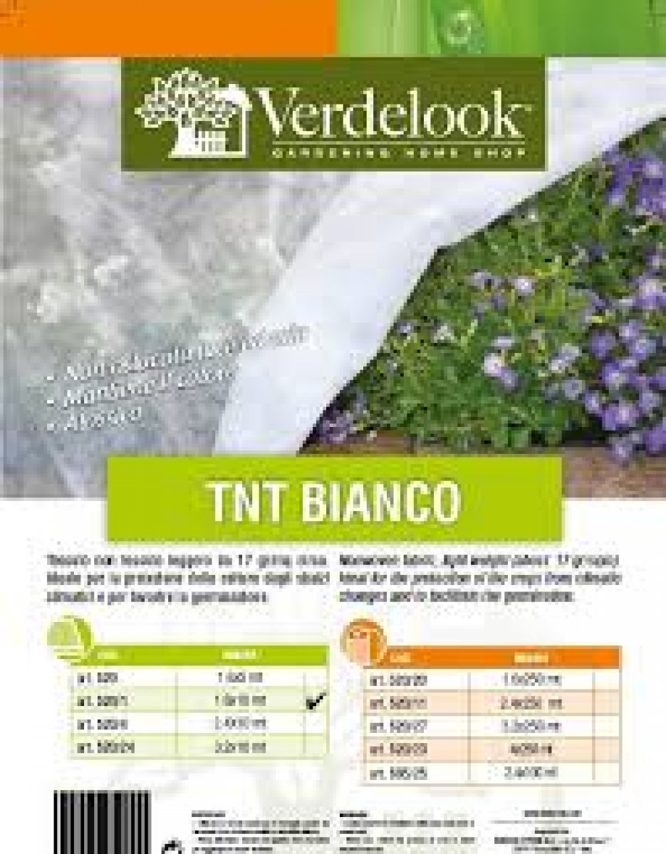 TELO TNT BIANCO 17 GR. MT. 1.6x10 Verdelook