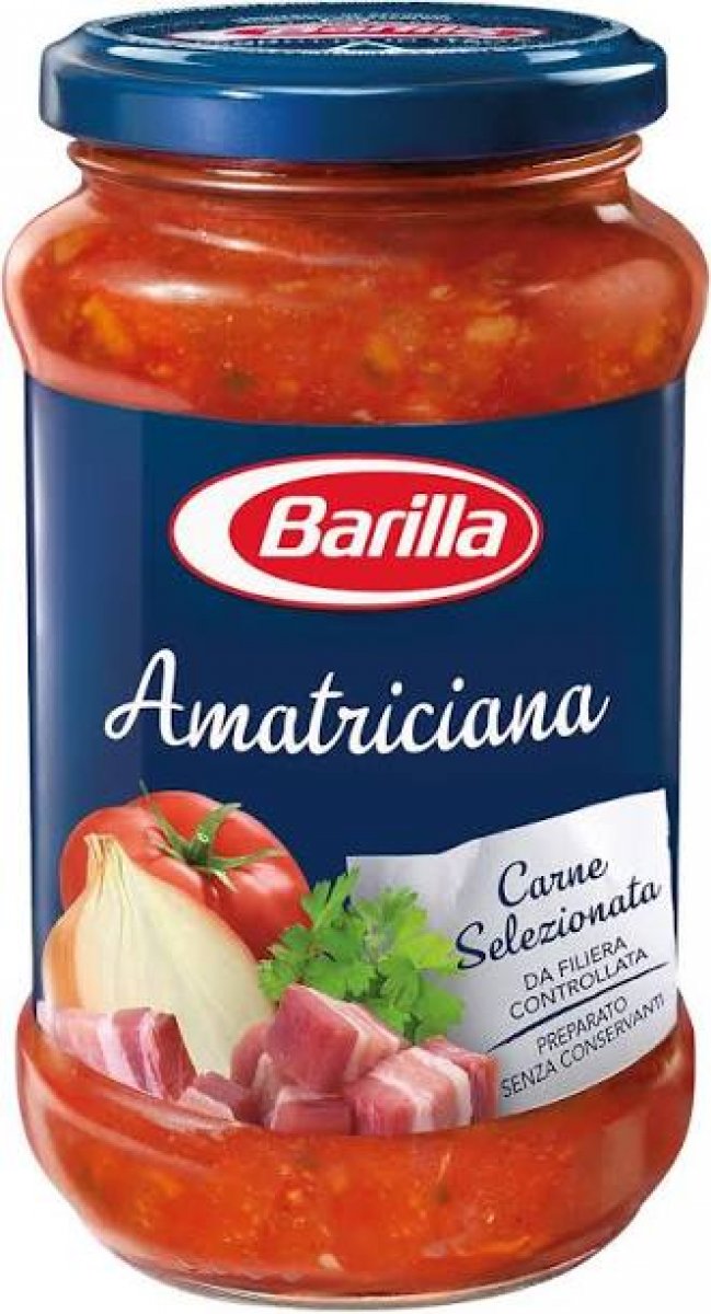 sugo barilla amatriciana 400 g 