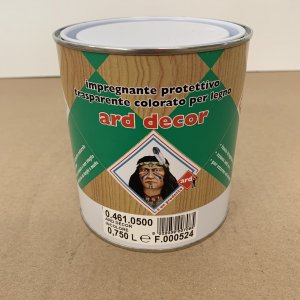 IMPREGNANTE PROTETTIVO SINTETICO TRASPARENTE COLORATO PER LEGNO ARD 0,750 LT