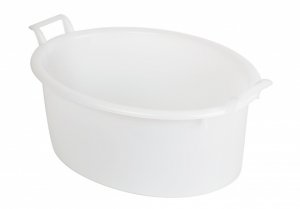 BAGNO OVALE CM.45 BIANCO ALIMENTARE