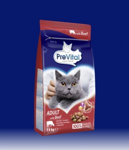PreVital Adult Cat Manzo 1.4kg