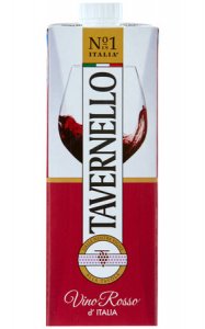 vino Tavernello rosso 1L