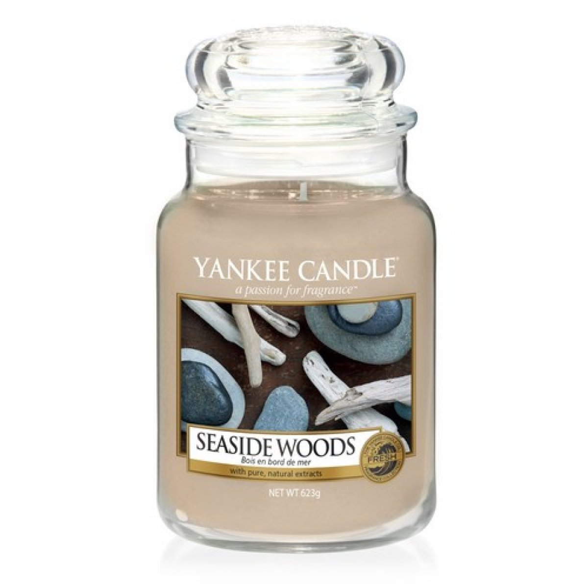 1 Giara grande 623 g Yankee Candle - profumo di legno 