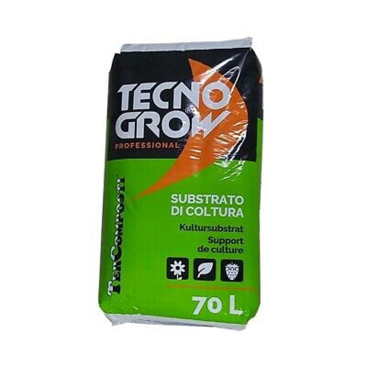 Terriccio substrato professionale Tecnogrow Tercomposti - 70 l 
