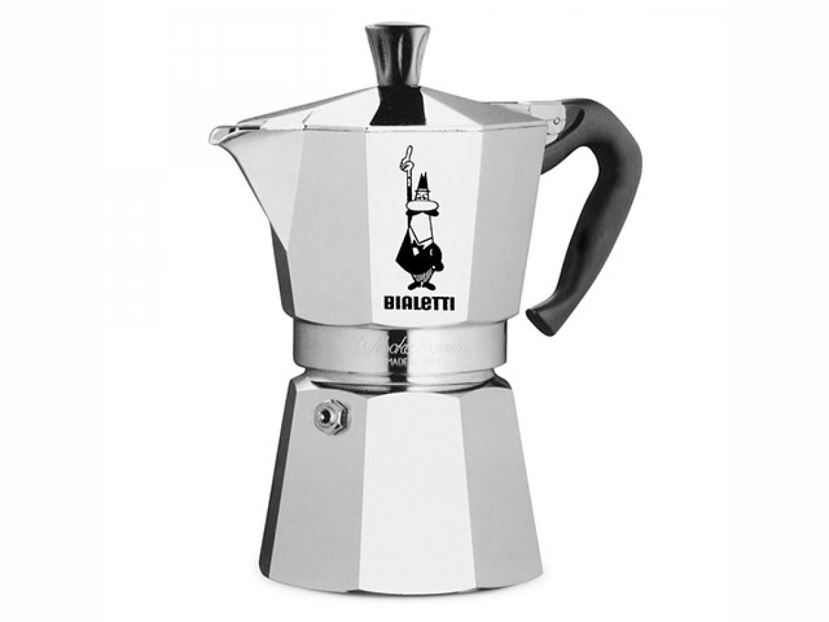 caffettiera bialetti alluminio 1 tz