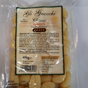 Gnocchi di patate 500g