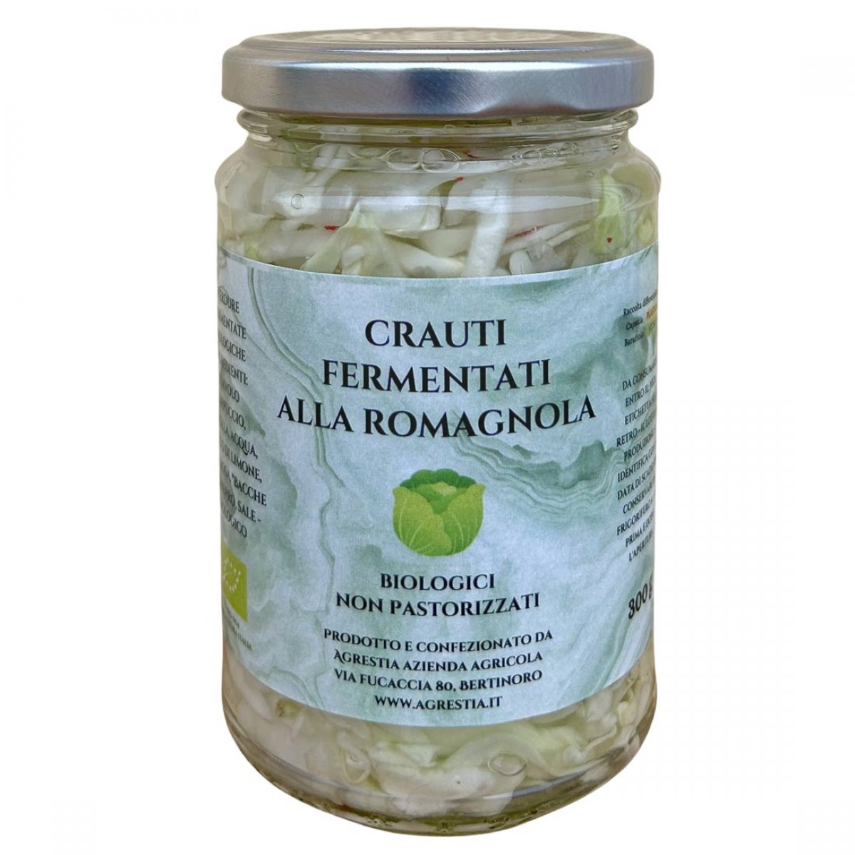 CRAUTI FERMENTATI ALLA ROMAGNOLA BIOLOGICI 