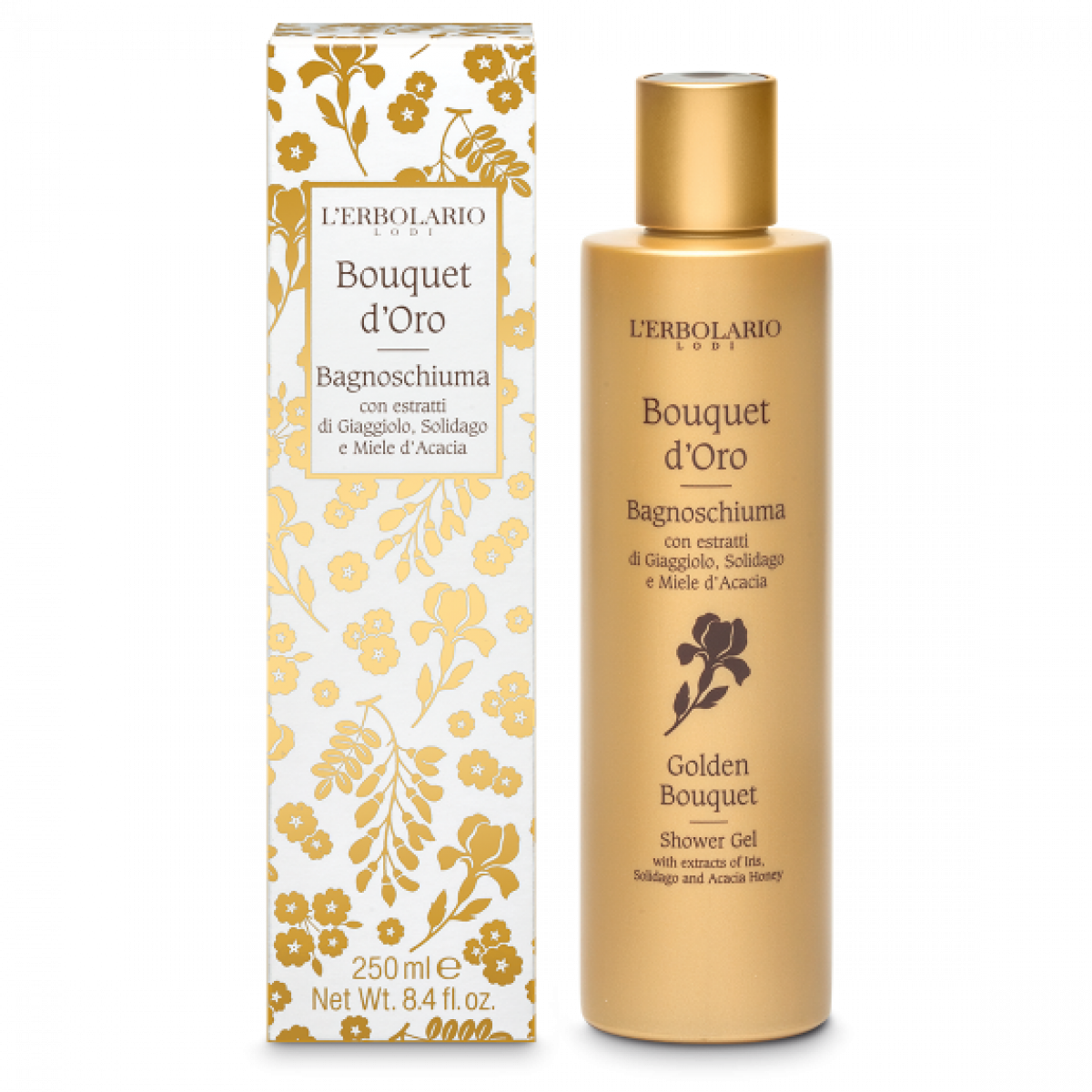 Bagnoschiuma Bouquet d’Oro L’erbolario
