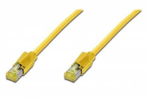 CAVO RETE S-FTP CAT. 7 CON CONNETTORI 6A LSOH MT 1 COLORE GIALLO