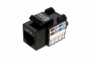 INSERTO JACK UTP 8 POLI RJ45 CAT.6 (FRUTTO)