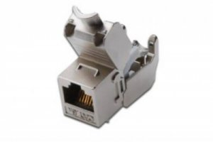 INSERTO JACK SCHERMATO RJ45 CAT 6A TOOLFREE