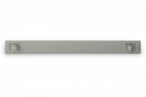 PANNELLO CIECO 1 UNITA' PER ARMADI RACK 19 CON CLIP COLORE GRIGIO