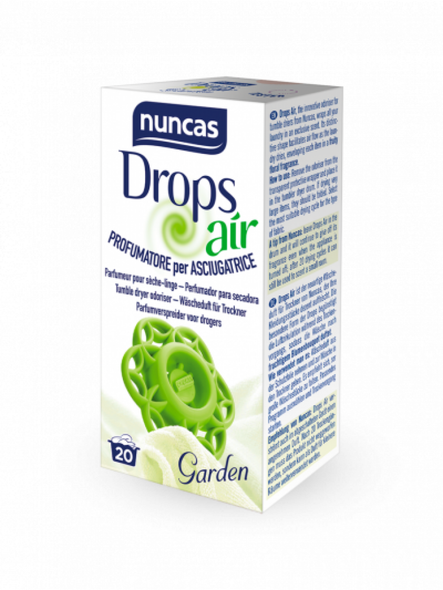 NUNCAS DROPS AIR GARDEN- PROFUMA BIANCHERIA IN ASCIUGATRICE 