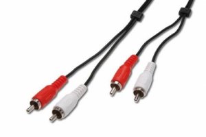 CAVO AUDIO VIDEO 2 X RCA MASCHIO/MASCHIO MT 15