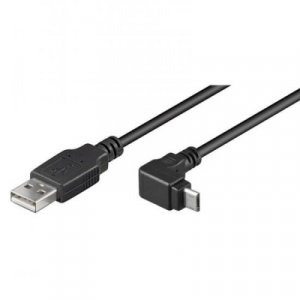 CAVO MICRO USB CONNETTORE 90 GRADI MT. 1,80