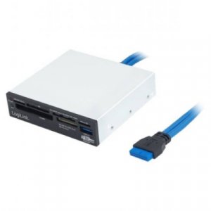 FRONTALINO CARD READER 3,5 CON UNA PORTA USB 3.0