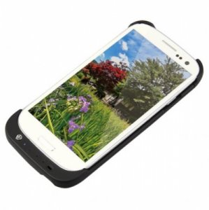 COVER CON BATTERIA INCORPORATA PER SAMSUNG S3 COLORE NERO