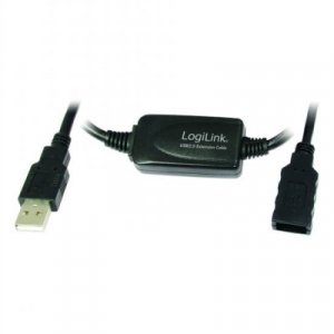 ESTENSORE DI LINEA USB 2.0 MASCHIO/FEMMINA CON CAVO DA MT. 25