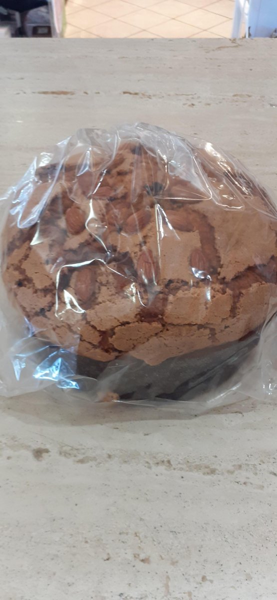 Panettone con gocce di cioccolato kg.1 