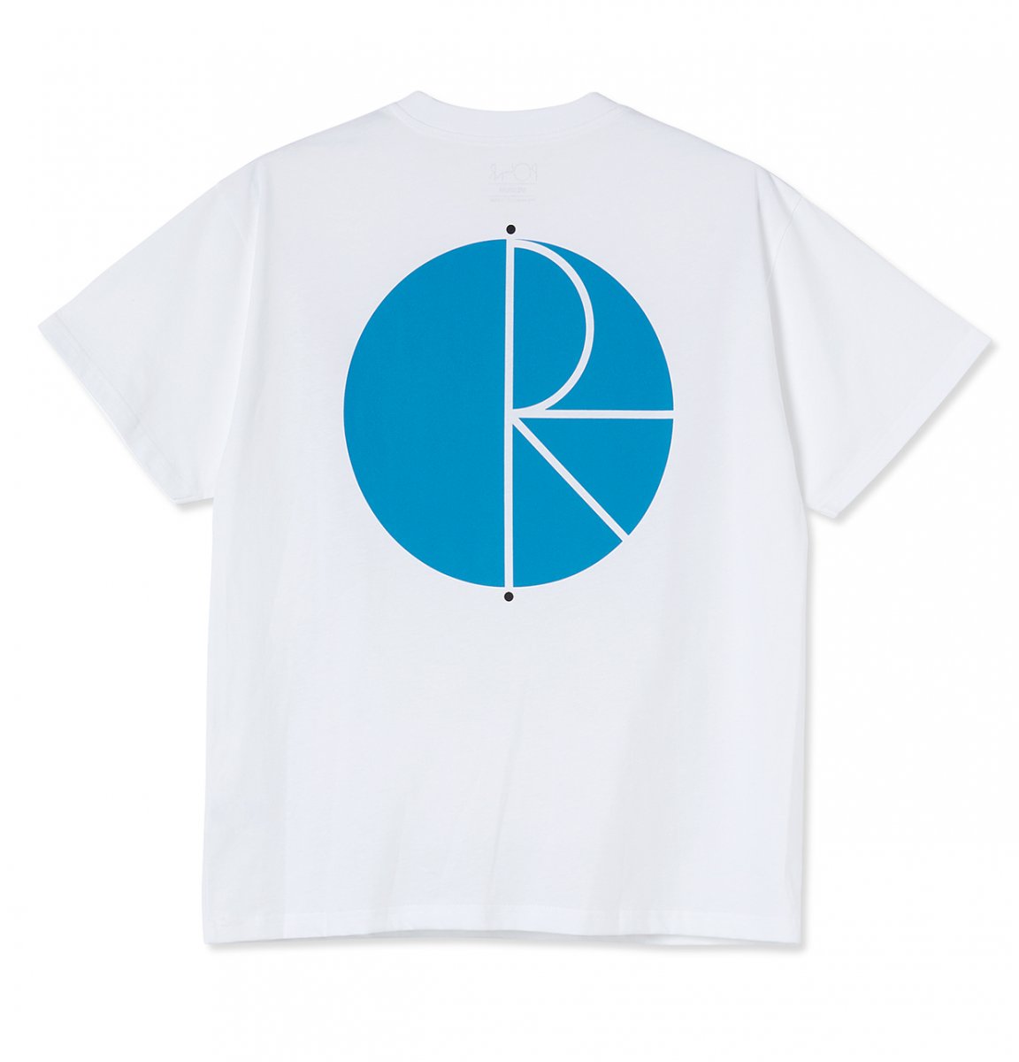 POLAR Skate & Co. T-Shirt FILL Logo White POLAR SkATEBOARDS