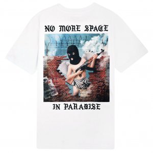 DOOMSDAY SOCIETY T-Shirt No more space 2 NMS white