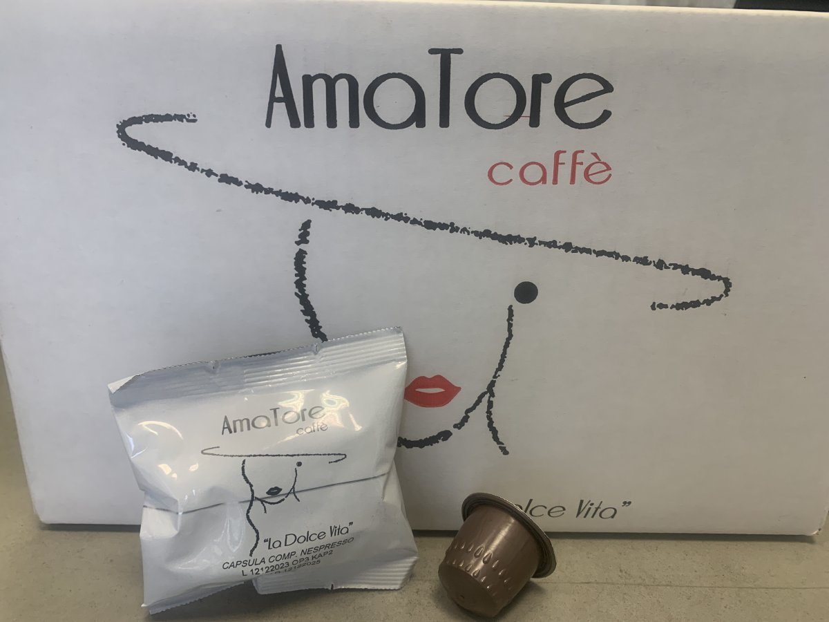 100 capsule caffe nespresso miscela dolce vita amatore caffe miscela dolce vita