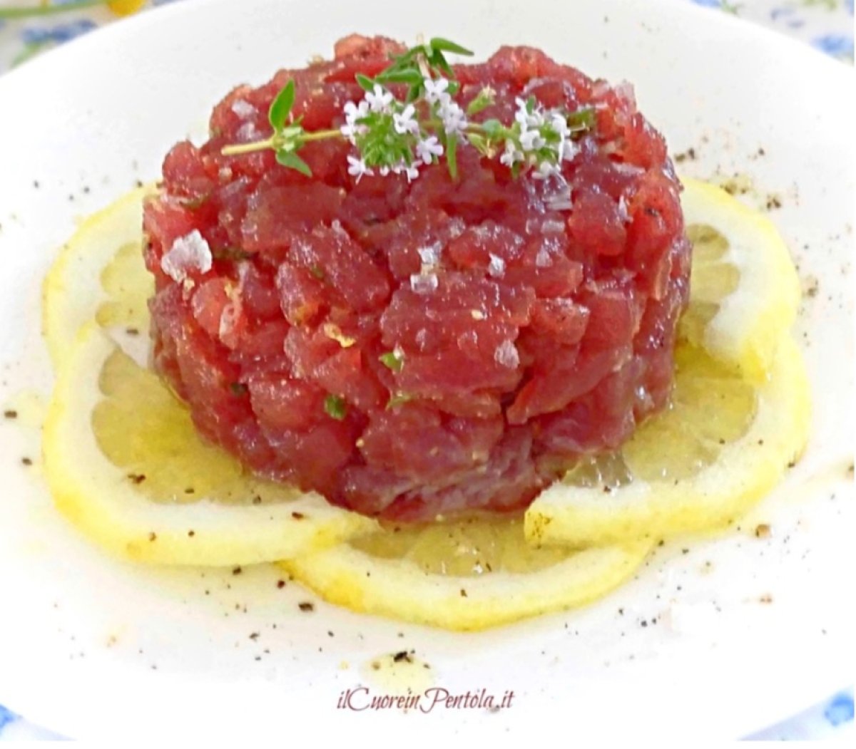 Tartara di tonno 