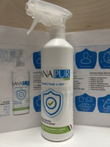 SANAPUR   ECO disinfettante a 360’