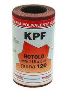 Carta abrasiva kpf imperial - Lattice/corindone grana 40 h.mm 115 mt 5