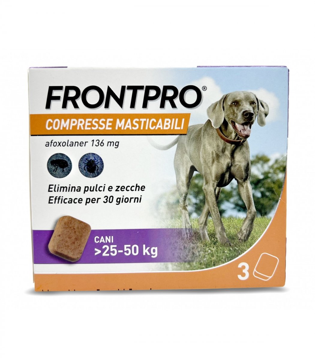 FRONTPRO compresse masticabili 25-50 KG 