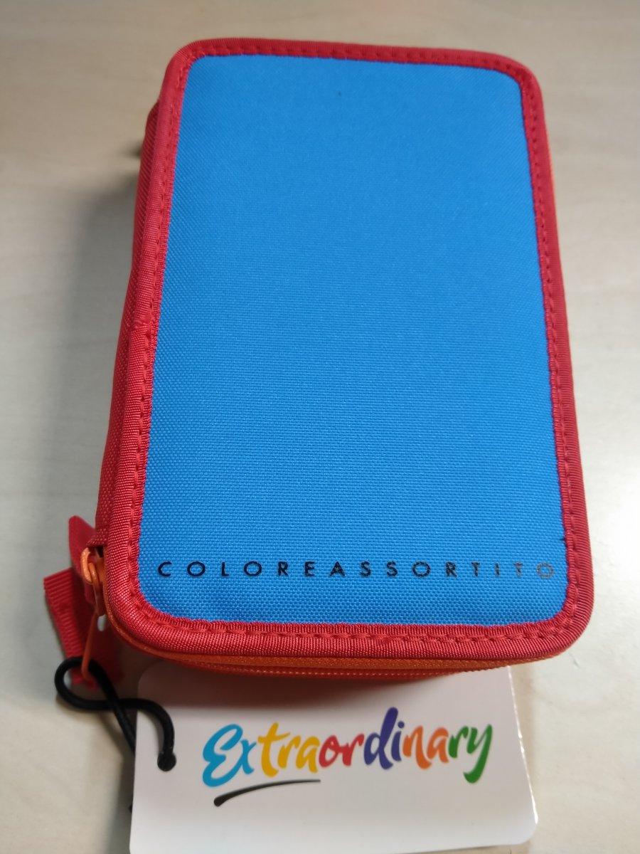 ASTUCCIO 3 ZIP COLOREASSORTITO