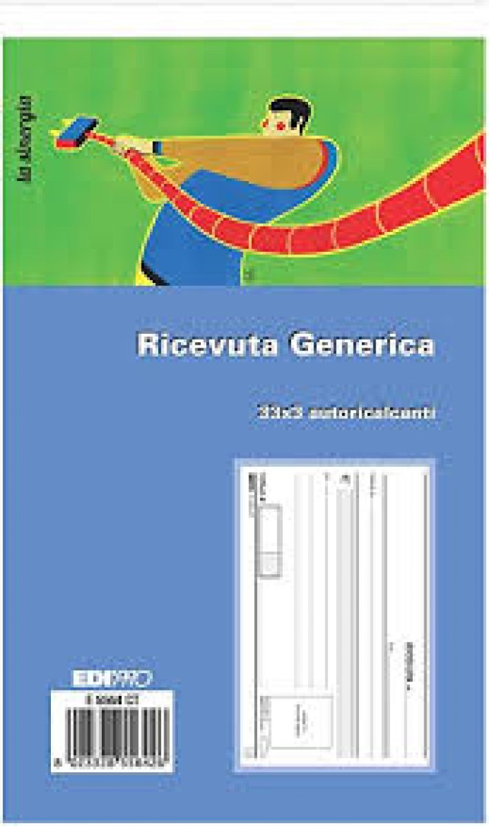 BLOCCO RICEVUTE GENERICHE AUTORICALCANTI 50X2 