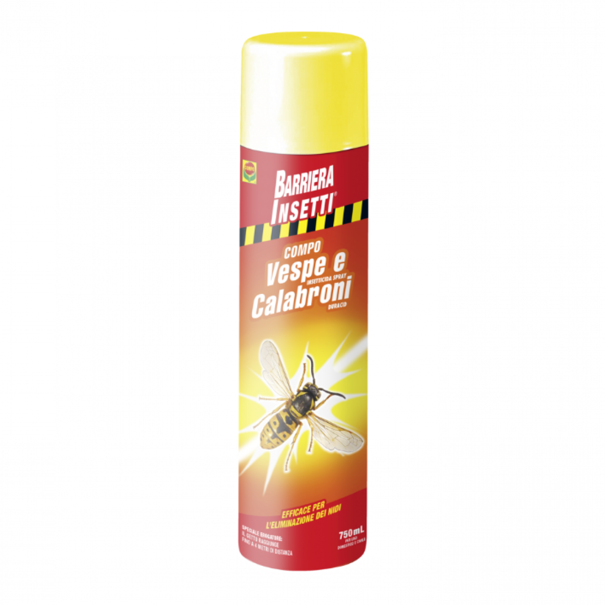 Barriera insetti spray vespe e calabroni Compo - 750 ml 