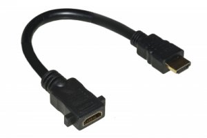 CAVO HDMI MASCHIO/FEMMINA DA PANNELLO CM 15