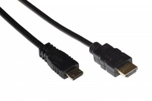 CAVO HDMI TIPO A (19 POLI) /MINI HDMI MASCHIO TIPO C MT. 2