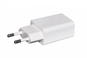 CARICATORE UNIVERSALE DA RETE CON PRESA USB 5 VOLT 2 AMPERE COLORE BIANCO