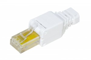 CONNETTORE 8 POLI CAT 5E UTP NON SCHERMATO RJ45 TOOLESS MASCHIO