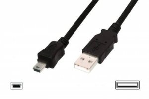 CAVO USB 2.0 MINI B 5 POLI MT.5