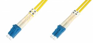 CAVO FIBRA OTTICA LC A SC MONOMODE DUPLEX 9/125 MT.5